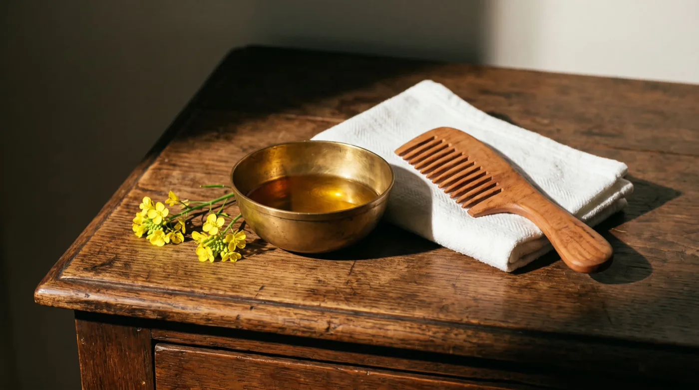 Mustard Oil for Hair and Skin