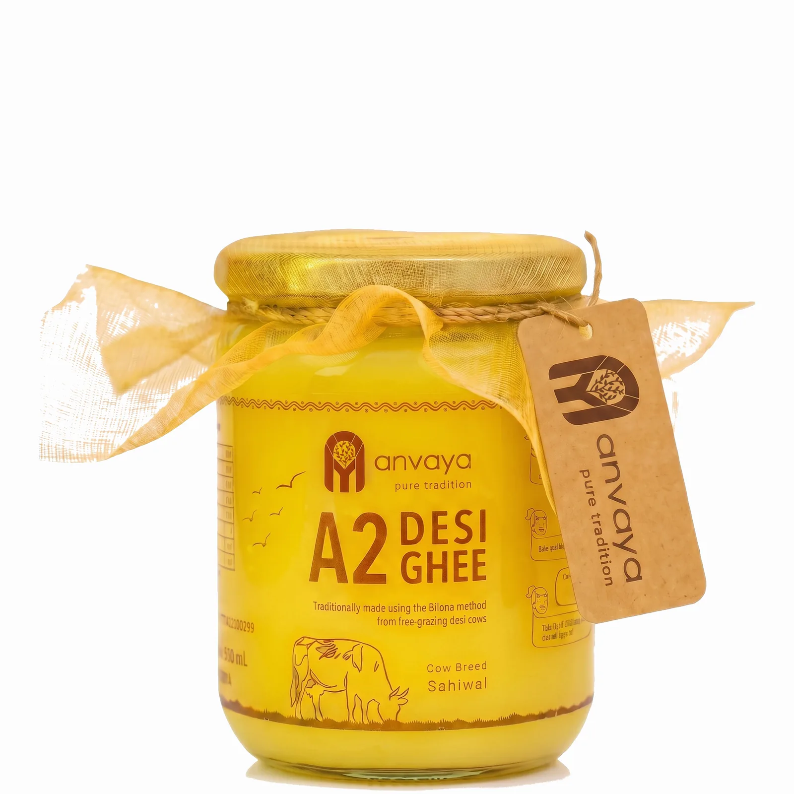 A2 Desi Cow Ghee 500 ml
